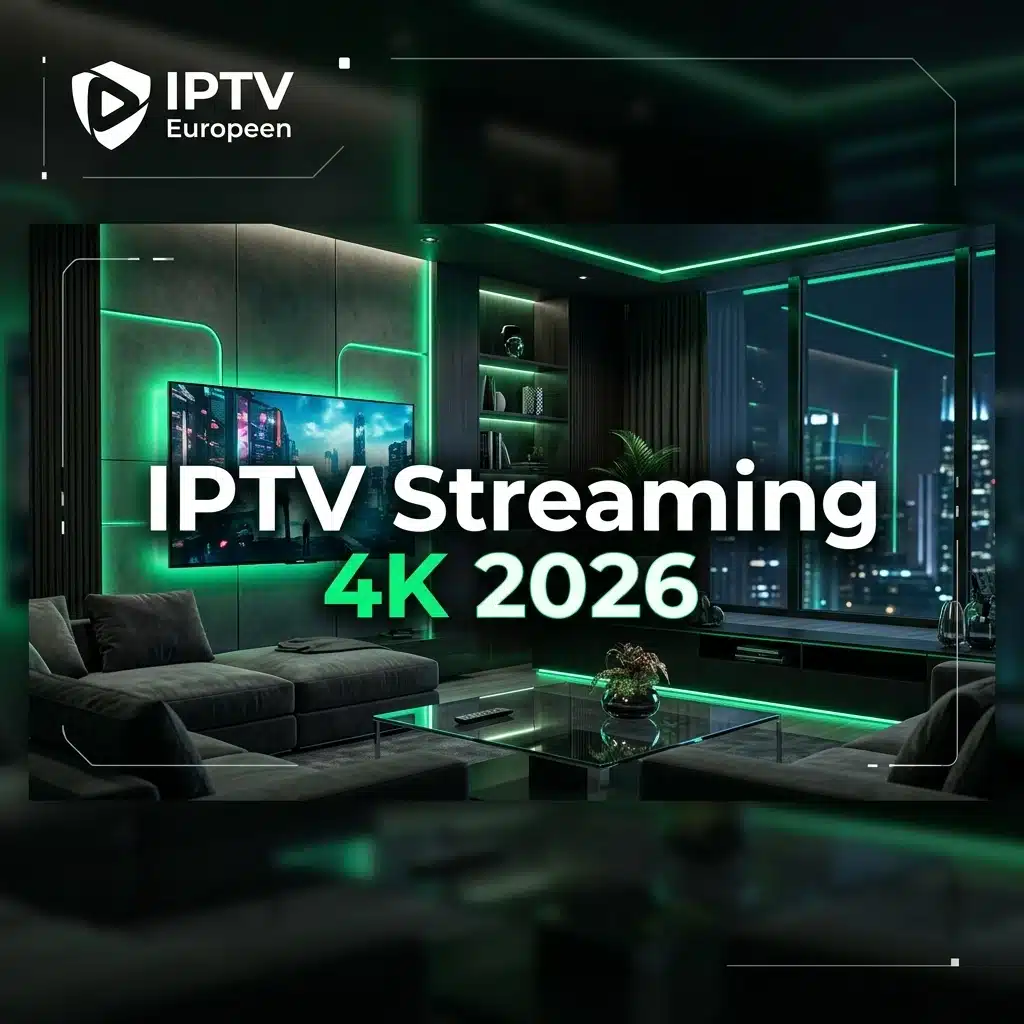 IPTV Streaming 4K 2026 Qualité Ultra HD Europe