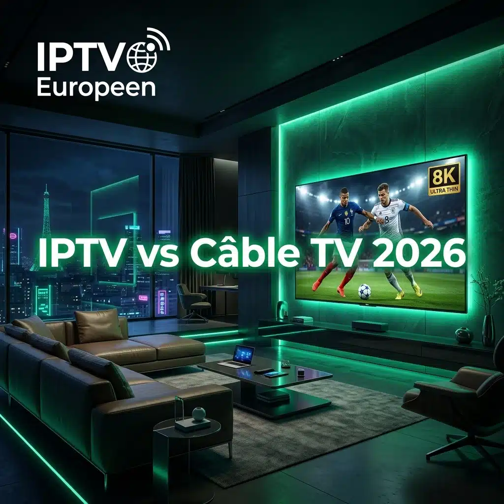 IPTV vs Câble TV 2026 Comparatif Europe Streaming