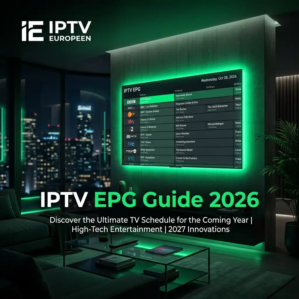 IPTV EPG Guide 2026 Programme TV Électronique