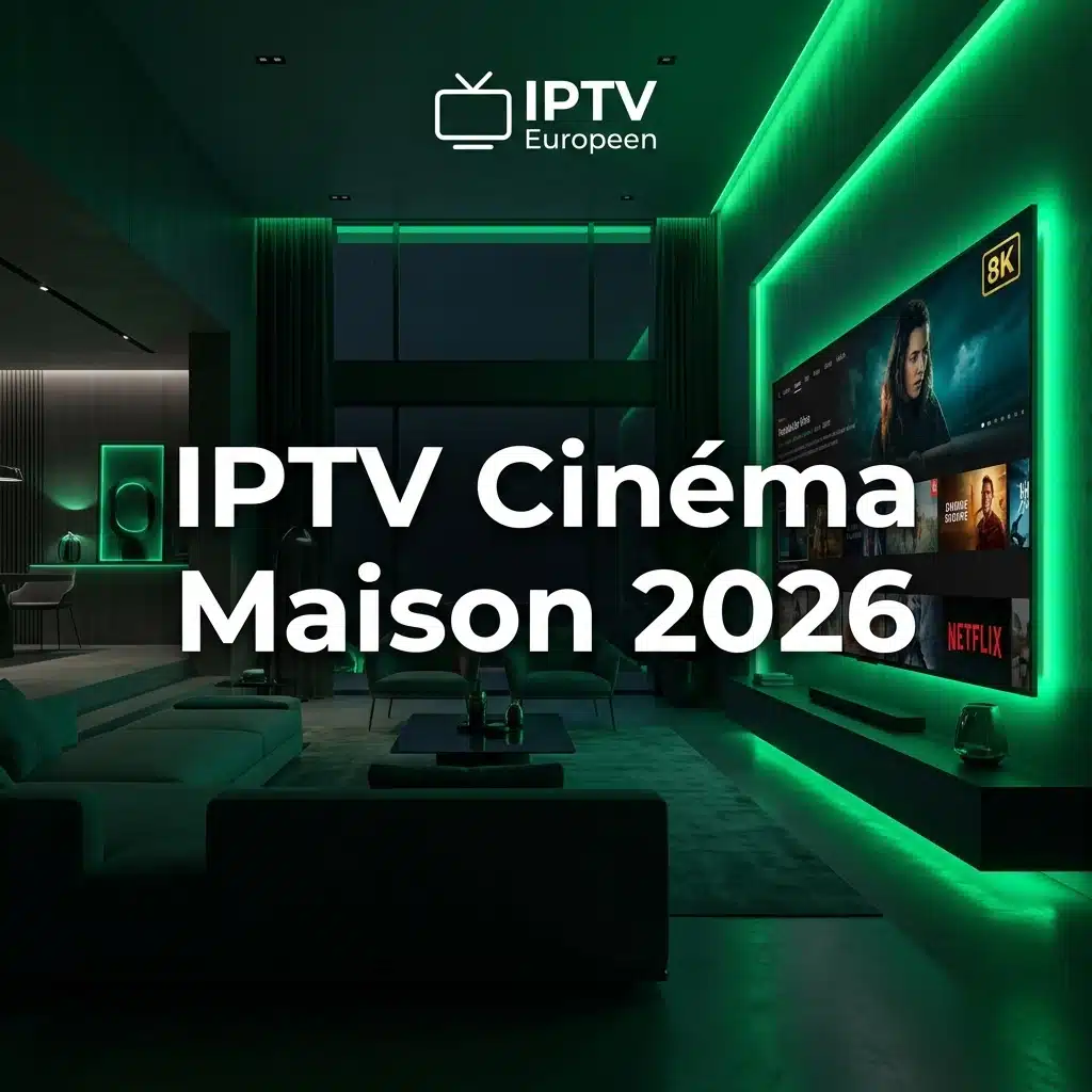 IPTV Cinéma Maison 2026 Films Séries VOD Streaming