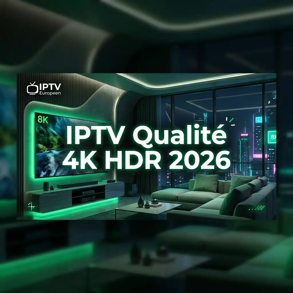 IPTV Qualité 4K HDR 2026 Ultra HD Streaming