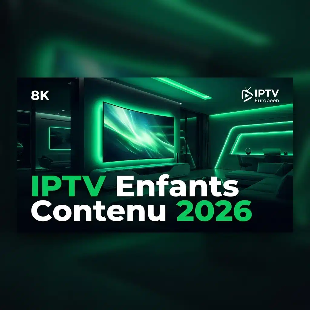 IPTV Enfants Contenu 2026 Dessins Animés Chaînes Kids