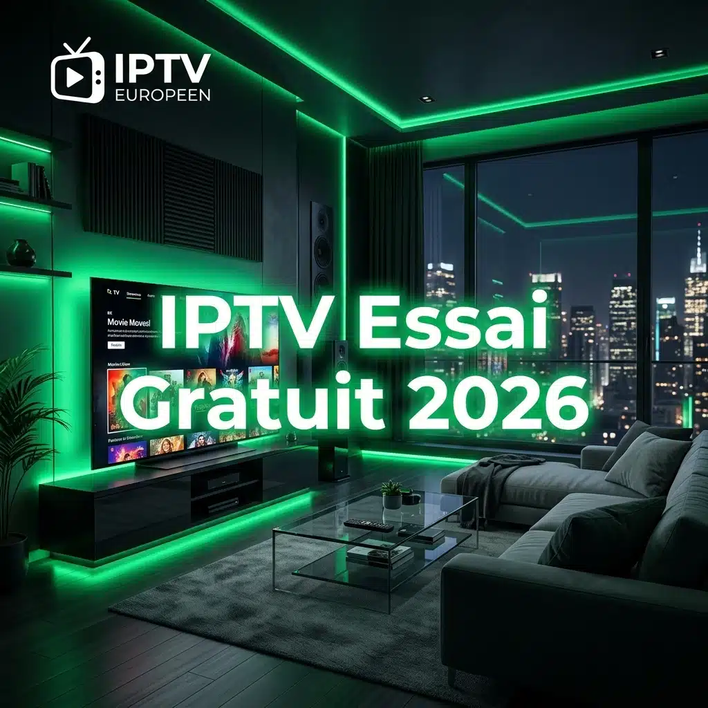 IPTV Essai Gratuit 2026 Test 24h Sans Engagement