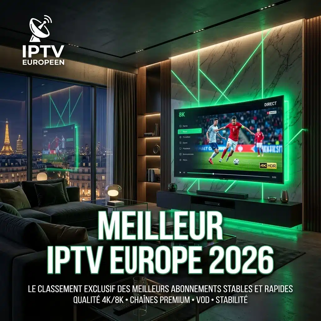 Meilleur IPTV Europe 2026 Choisir Service Idéal